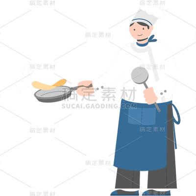 扁平风插画-职业主题元素