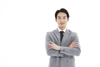 人物系列写实单人职业装照片