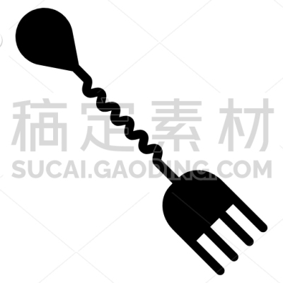 Forks Tipped Spoon