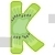 Letter K