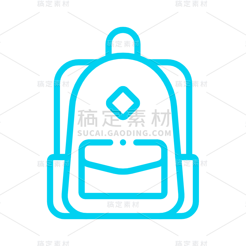 icon-开学季氛围元素-书包