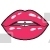 Lips Sticker Design