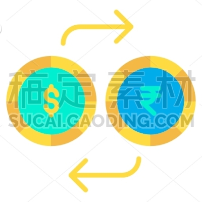 dollar  and rupees exchange