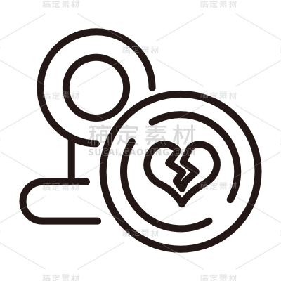 ICON-矢量离婚图标19