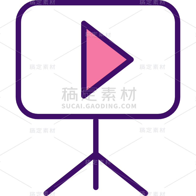 商务会议面性icon