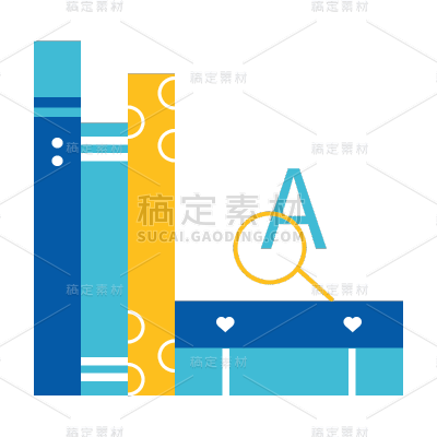 卡通风初高中学科主题贴纸