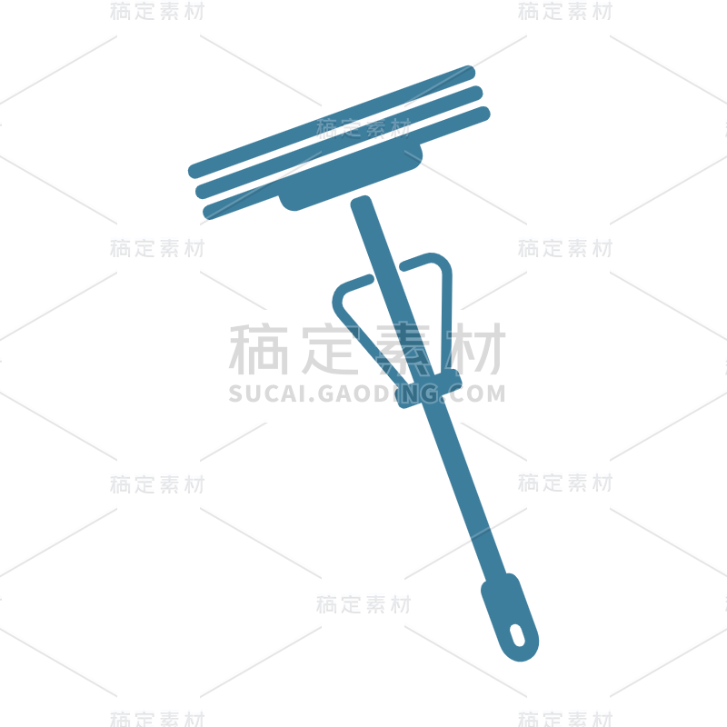 SVG-清洁工具面性icon元素贴纸