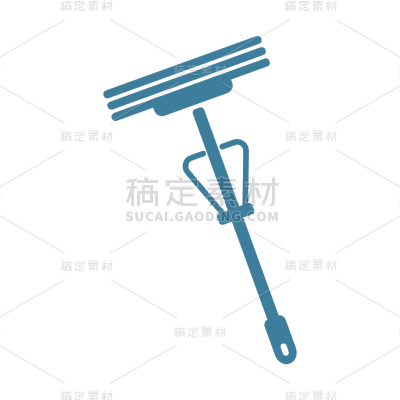 SVG-清洁工具面性icon元素贴纸