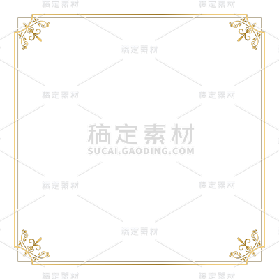 手绘-欧式边框元素