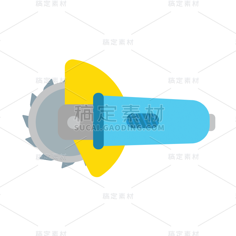 手绘-五金工具2-icon-电锯