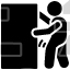 Man Pushing Box