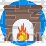 fireplace