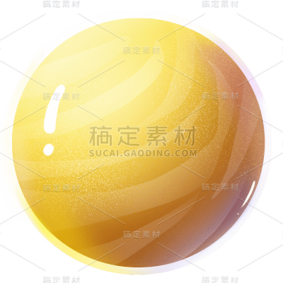 手绘-星球元素