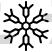 Winter Theme Snowflake