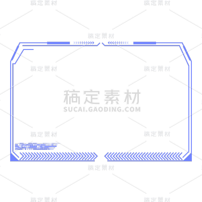 扁平-电竞科技风基础装饰元素1