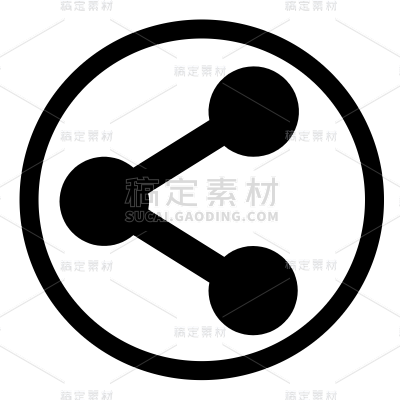 手绘-互联网icon-分享
