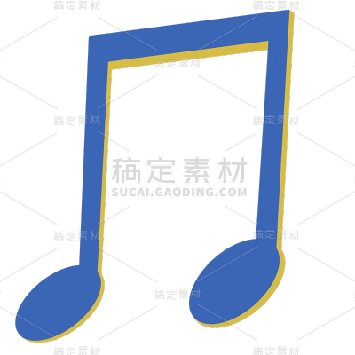 应援氛围元素贴纸-音乐符