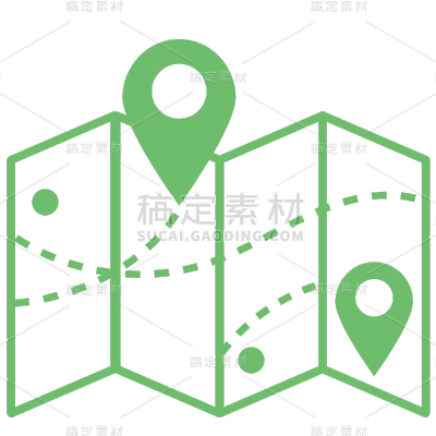 ICON-矢量地图导航定位图标5