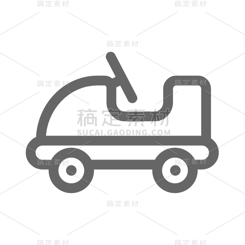 ICON-母婴icon-SVG-玩具车