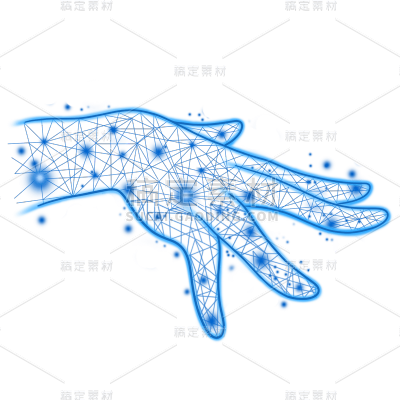 手绘科技风手6