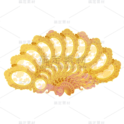 手绘-洛丽塔物品-扇子