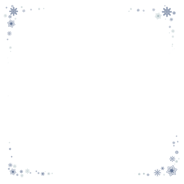 41W节点-微商-主题边框-大雪专题01-手绘-简单