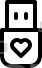 Usb, Drive, Love, Pen-drive, Data, Transfer, Share, Exchange