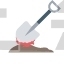 Halloween Spade