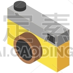 retro style camera