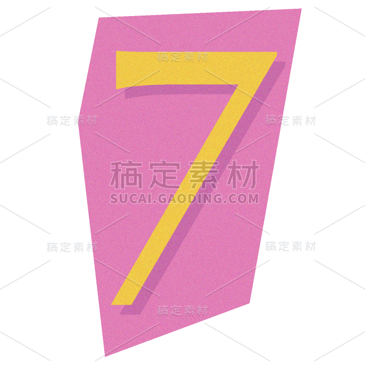 Number Sticker