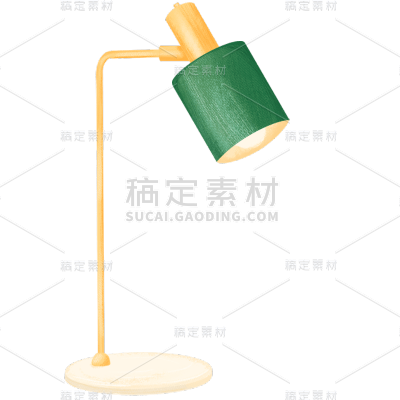 手绘肌理-教师节氛围节日元素-台灯
