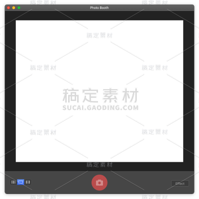 手绘-苹果电脑窗口镂空贴纸