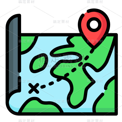 ICON-矢量定位位置图标4