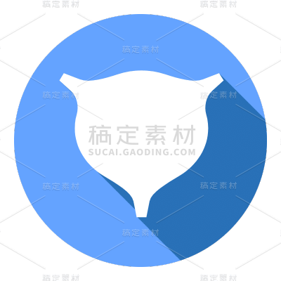 ICON-矢量人体医疗icon-膀胱