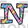 Alphabet Letter N
