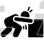Man Pushing Box