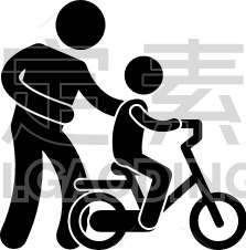 father teaching