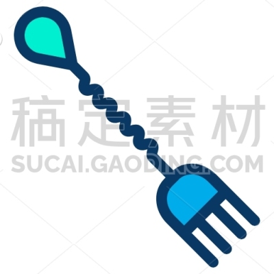 Forks Tipped Spoon