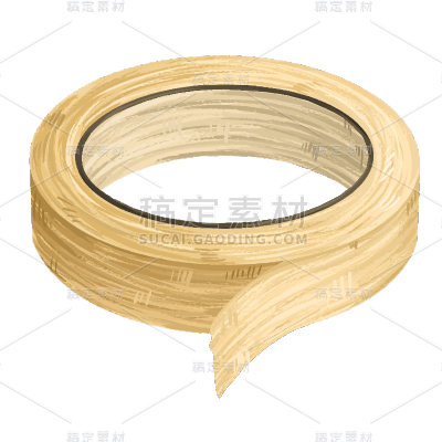 手绘复合胶带梵高风格手帐元素贴纸
