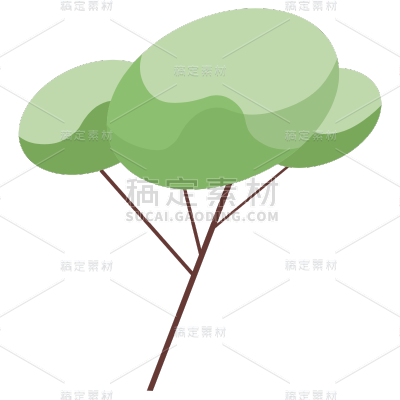 扁平-植物元素贴纸-SVG6