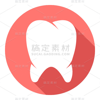 ICON-矢量人体医疗icon-牙齿