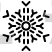 Abstract Geometric Snowflake