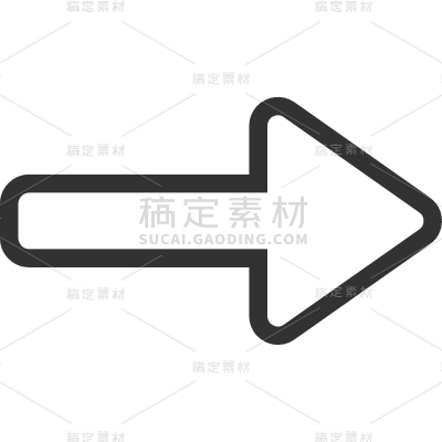 扁平-箭头贴纸-SVG20