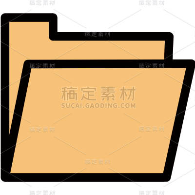 高质量人物插画-文件夹