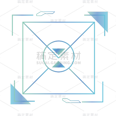 扁平-科技电竞风装饰元素贴纸2