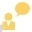Male, Person, User, Chat, Message, Bubble, Thinking, Idea