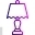 Bed, Interior, Light, Electric, Nightstand, Table, Lamp