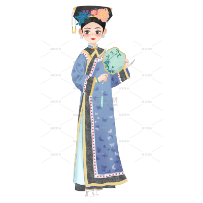 少数民族高质量人物插画
