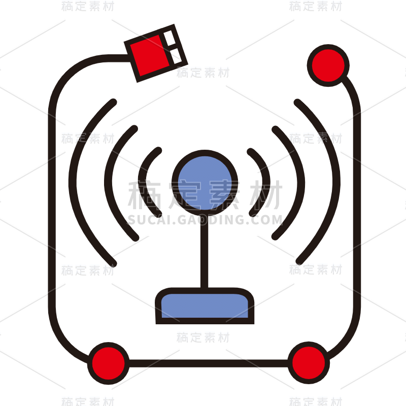 icon-互联网元素-无线电