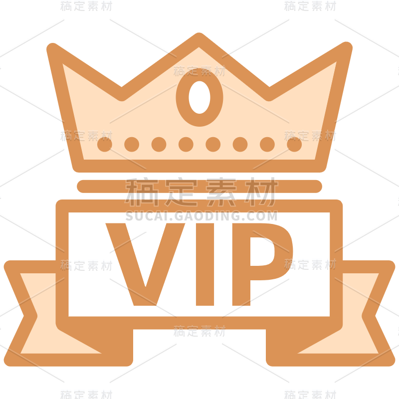 ICON-矢量VIP会员电商图标6